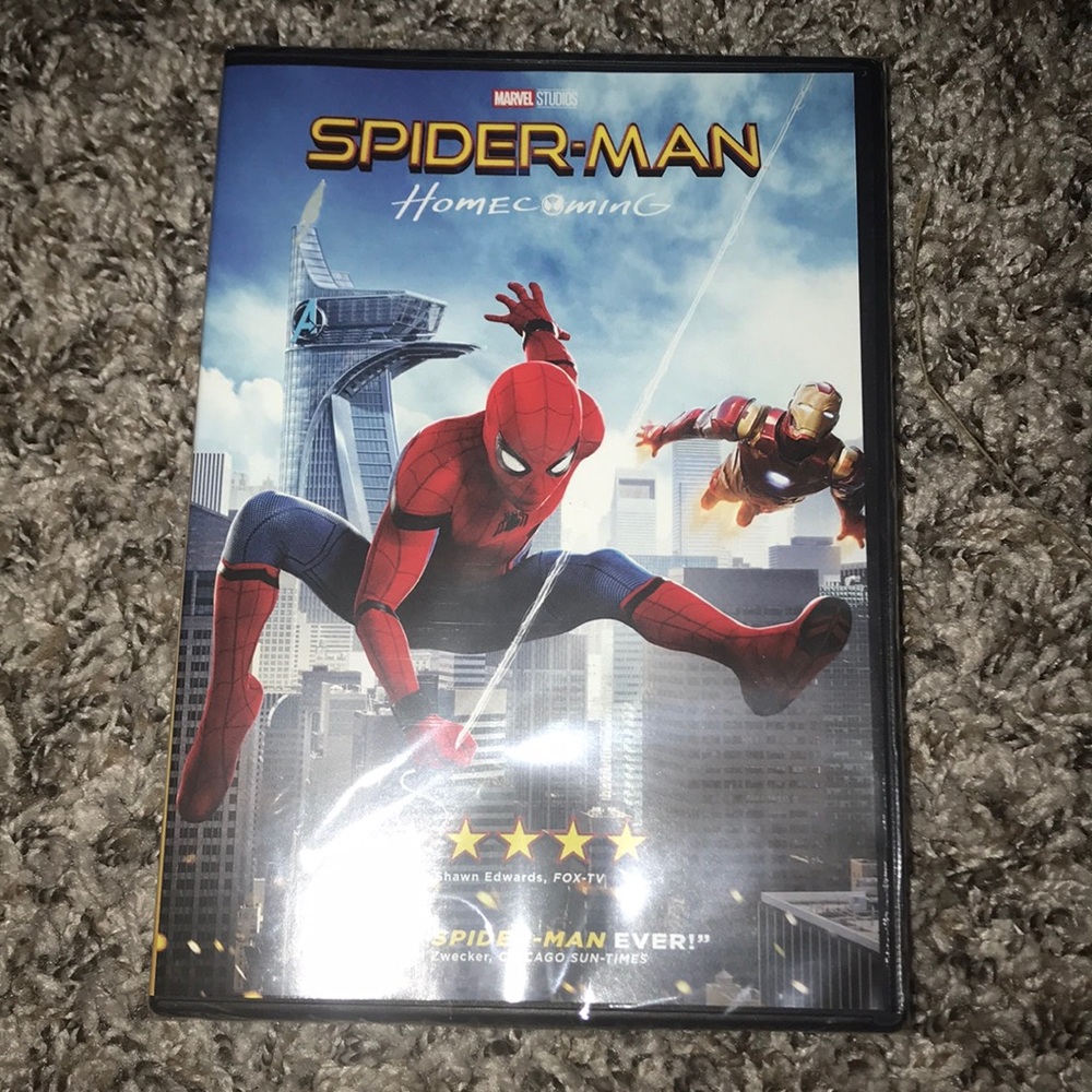 Spider-Man Homecoming DVD